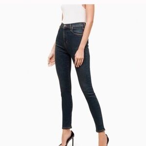 Agolde x Talula Aritzia Sky High Skinny Jeans